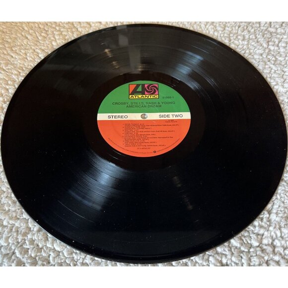 Crosby, Stills, Nash and Young - American Dream Vinyl LP 1988 Atlantic - Picture 4 of 4
